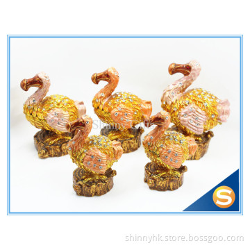 Mauritius Meatl Animal DoDo Bird Trinket Box For decoration SCJ361